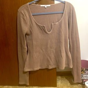 Tularosa ribbed top size Large
